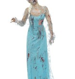 Zombie frozen kostuum vrouw