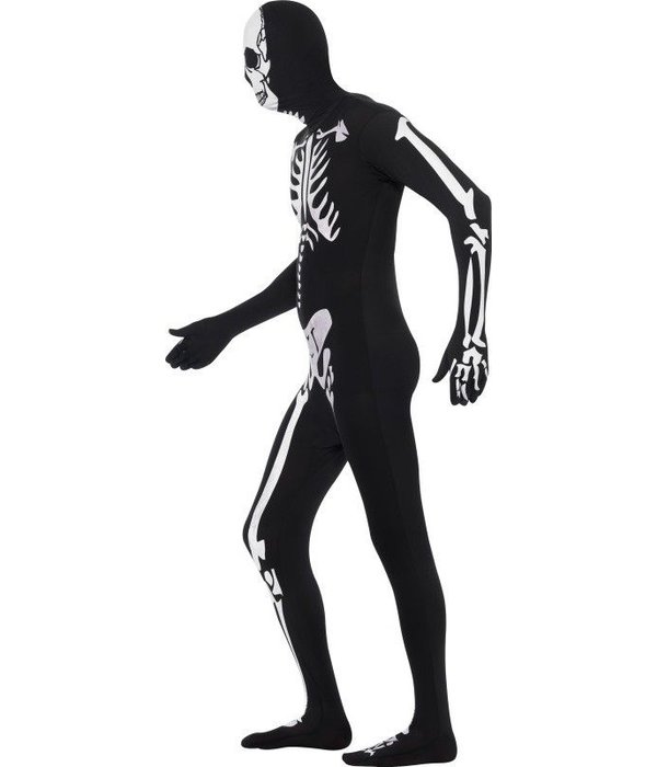 Second skin pak skelet glow in dark