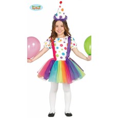 Clownspakje meisjes stippen