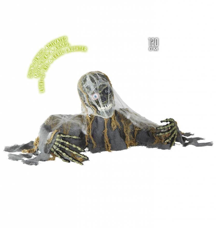 Skelet Zombie groundbreaker met bewegend hoofd afbeelding