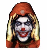 Scary Peeper clown cling