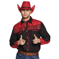 Western blouse heren
