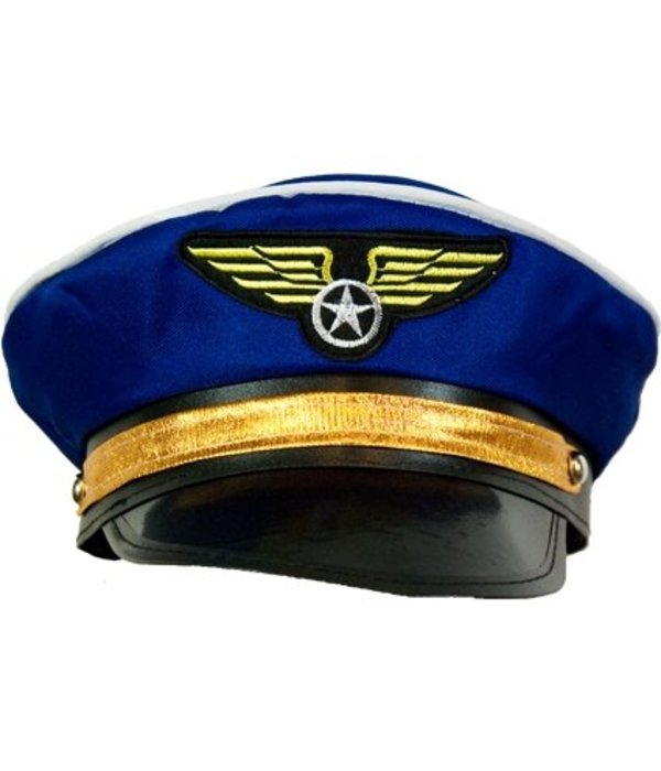 Blauwe pilotenpet