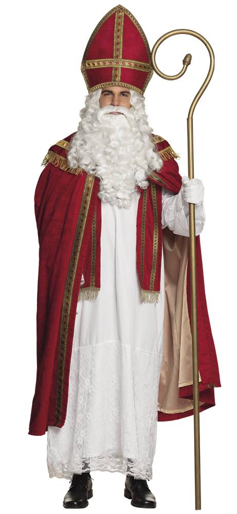 Boland - Volwassenenkostuum Sinterklaas - Roze - XL - Volwassenen - Sinterklaas