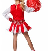 Cheerleader Jurk Kind Rood