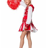 Cheerleader Jurk Kind Rood