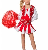 Cheerleader Jurk Kind Rood