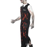 Zombie Politieagent kostuum