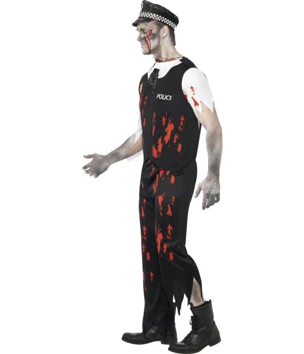 Zombie Politieagent kostuum