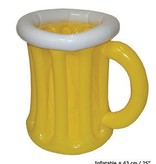 Bierglas opblaasbaar 63cm