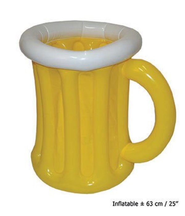 Bierglas opblaasbaar 63cm