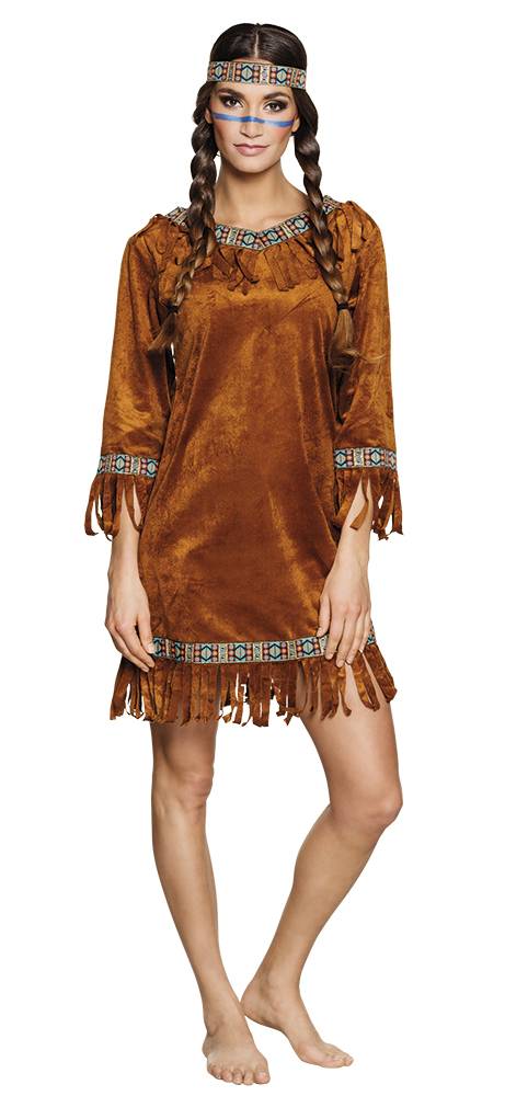 Indianen outfit dame afbeelding