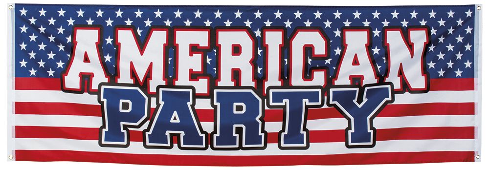 USA banner American Party! afbeelding