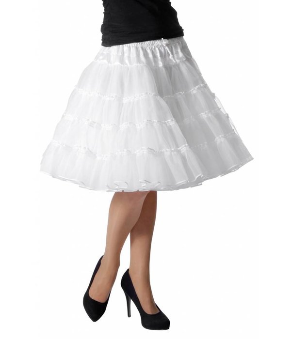 Petticoat Luxe wit