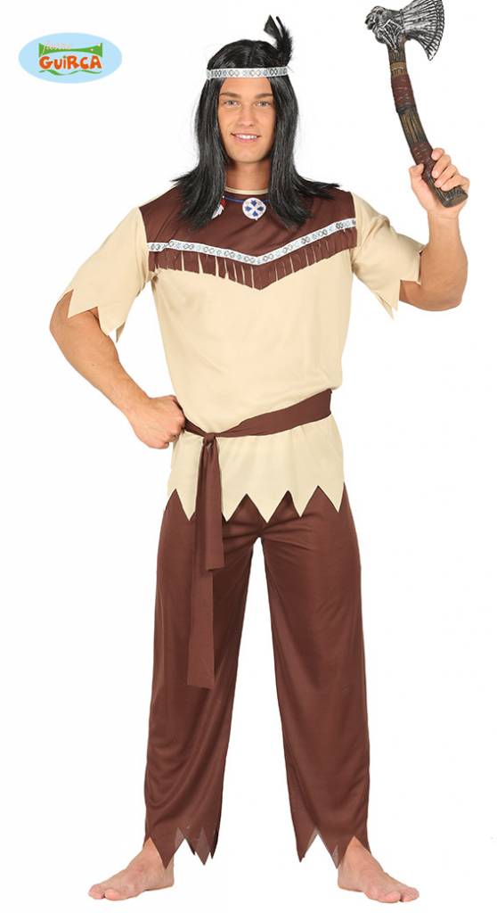 Mannelijk indianen kostuum