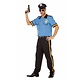Politie carnavalskostuum man