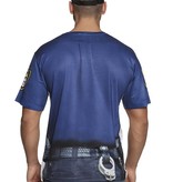 Fotorealistisch shirt Politieagent man