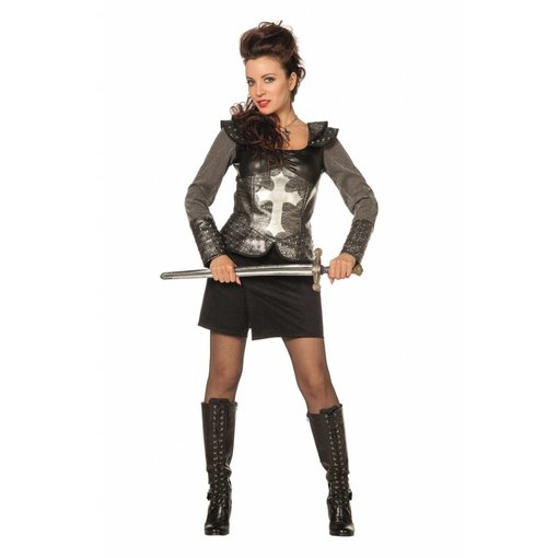 Ridder dame jurk grijs