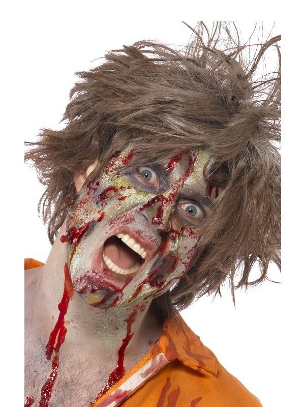 Zombie latex make-up kit afbeelding
