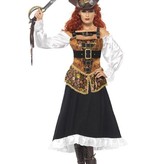 Steampunk Pirate Wench kostuum