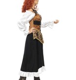 Steampunk Pirate Wench kostuum
