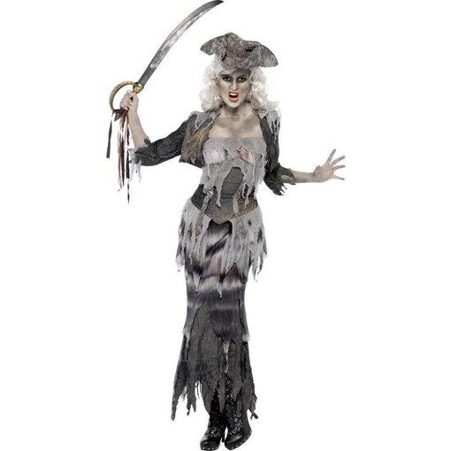Zombie Piratenvrouw outfit