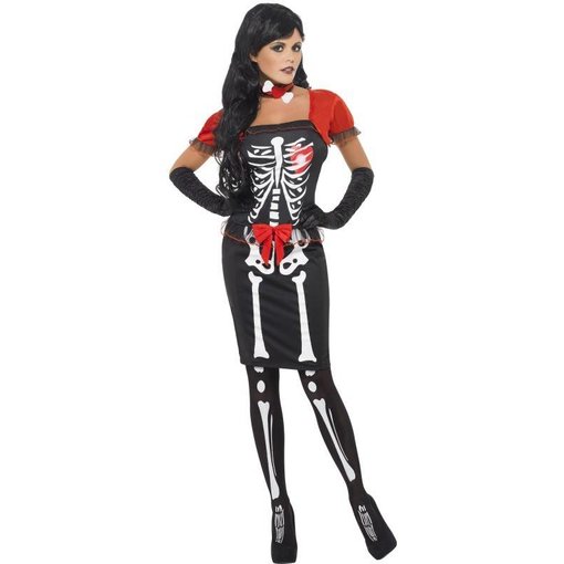 Elegante Skelet kostuum
