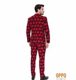 King Of Hearts Opposuit kostuum man