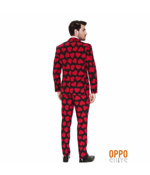 King Of Hearts Opposuit kostuum man