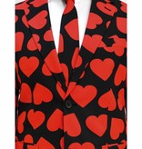King Of Hearts Opposuit kostuum man
