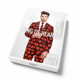 King Of Hearts Opposuit kostuum man