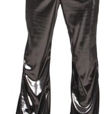 Disco broek zilver