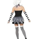 Enge Pierrot kostuum