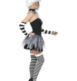 Enge Pierrot kostuum