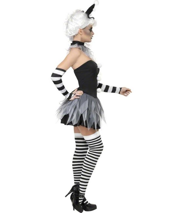 Enge Pierrot kostuum