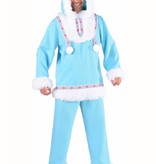 Eskimo kostuum Ice-Blue man