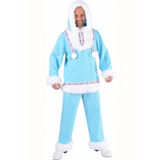Eskimo kostuum Ice-Blue man