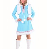 Eskimo outfit Ice-Blue vrouw