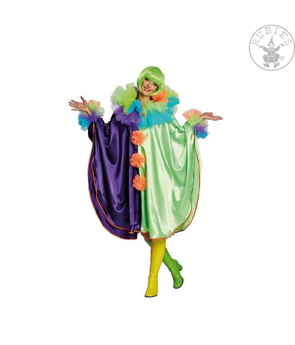 Cape multikleur clown