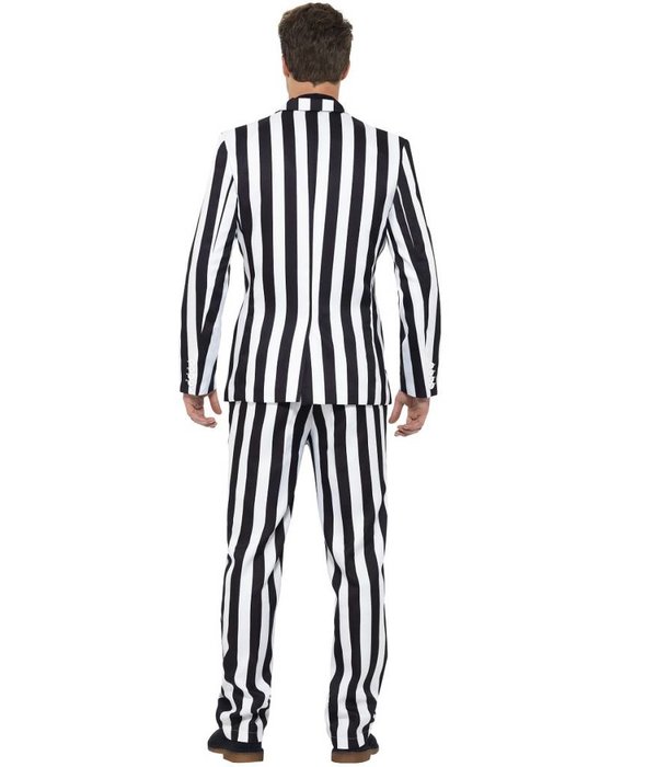 Hamburg kostuum zwart/wit