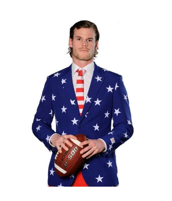 Amerika kostuum Stars and Stripes