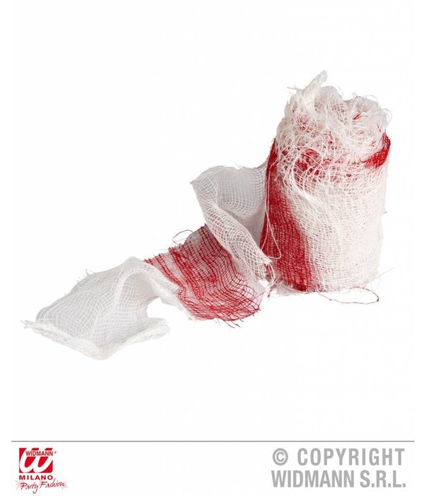 Bandage met bloed 6.8m