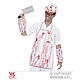 Bloederige slager outfit