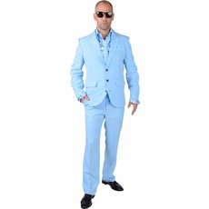 Baby blue kostuum man