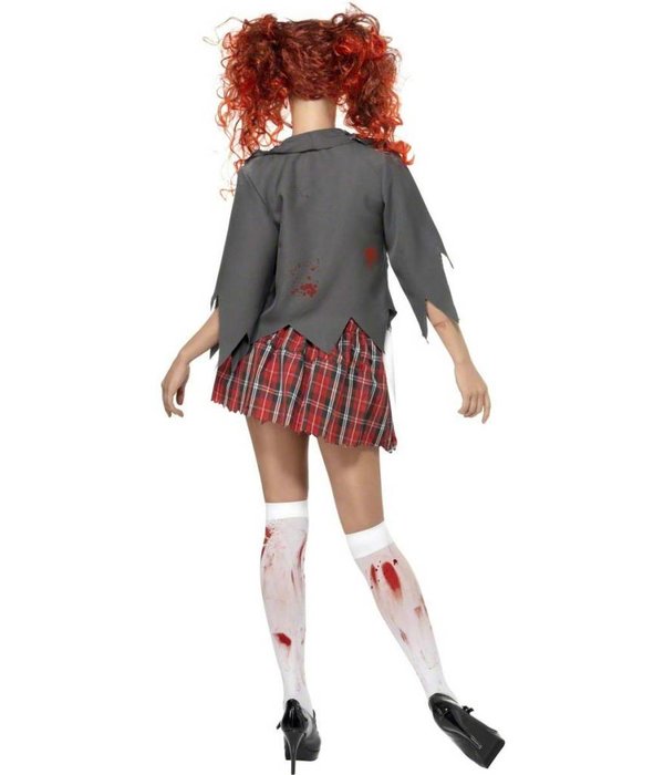 Zombie Schoolmeisje kostuum