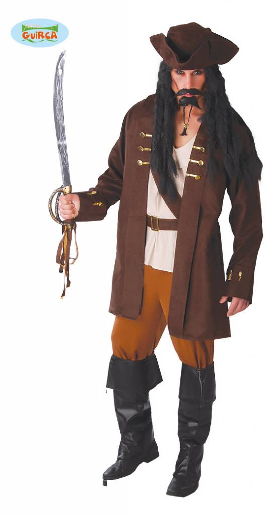 Aanvankelijk accessoires Schandelijk Piraat Kostuum Man Jack - Feestbazaar.nl