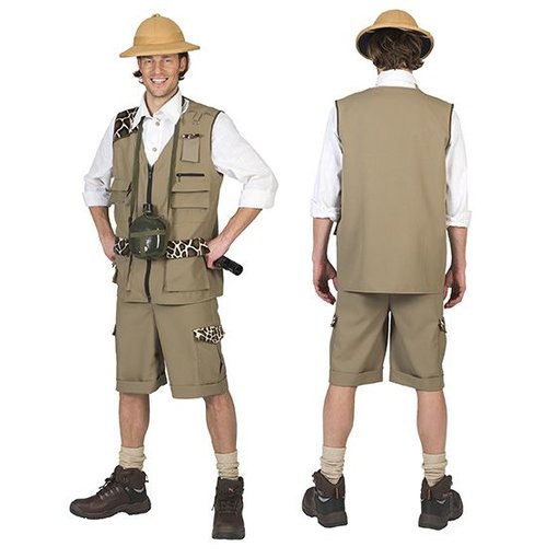 Safari outfit man