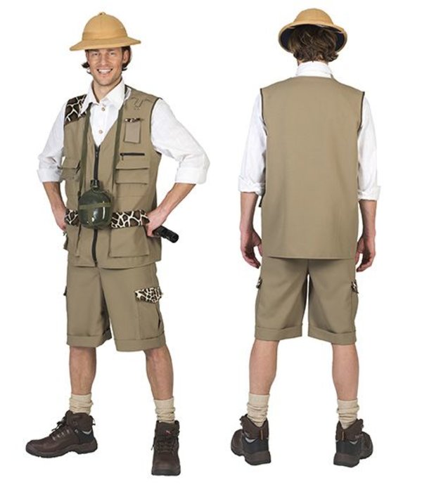 Safari outfit man