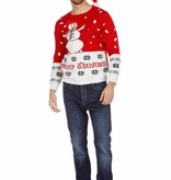 Kersttrui sneeuwman