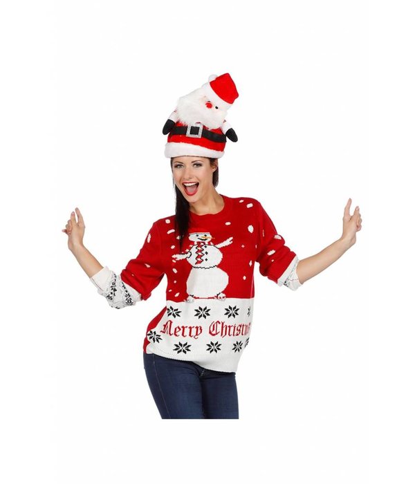Kersttrui sneeuwman